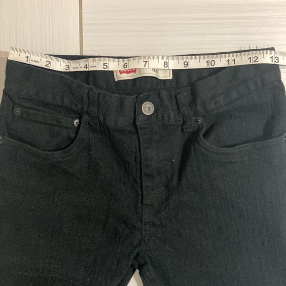 LEVIS 511 Black Jeans Size 16 Years - Picture 5 of 9